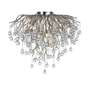 ICICLE 8091-55 Strieborné stropné svietidlo, 9xG9 small 16