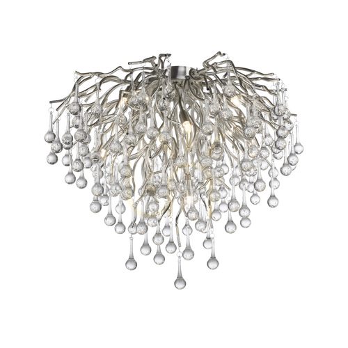 Skontrolujte ICICLE 8091-55 Strieborné stropné svietidlo, 9xG9