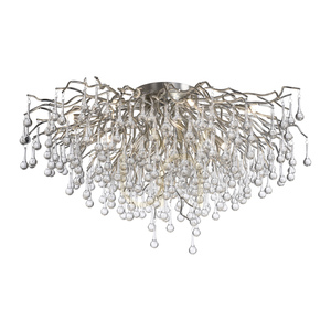 ICICLE 8092-55 Strieborné stropné svietidlo, 14xG9 small 1