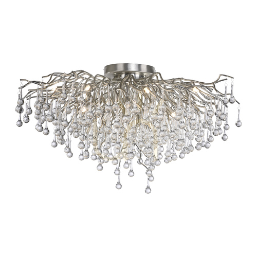 Skontrolujte ICICLE 8092-55 Strieborné stropné svietidlo, 14xG9