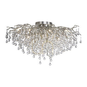ICICLE 8092-55 Strieborné stropné svietidlo, 14xG9 small 0