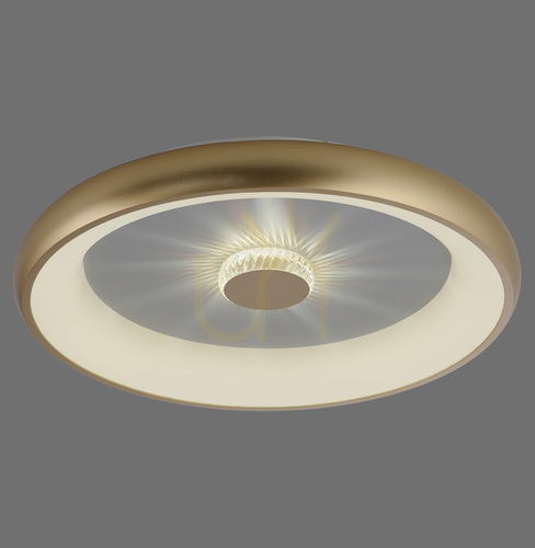 Skontrolujte Stropné svietidlo VERTIGO 14386-60, mosadz, 1xLED