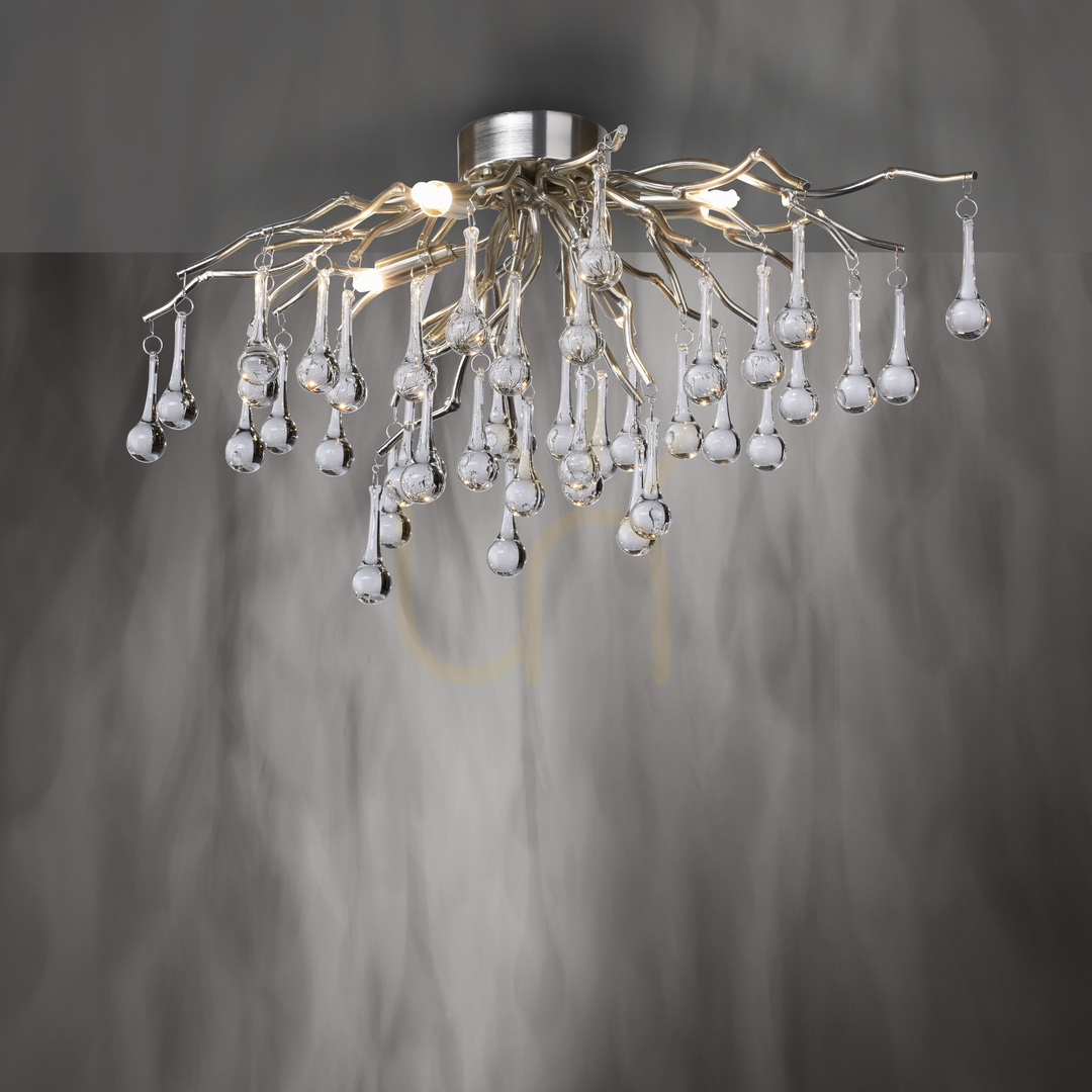 Náhľad Stropné svietidlo ICICLE 8090-55 strieborné, 4xG9 Stropné svietidlo ICICLE 8090-55 strieborné, 4xG9