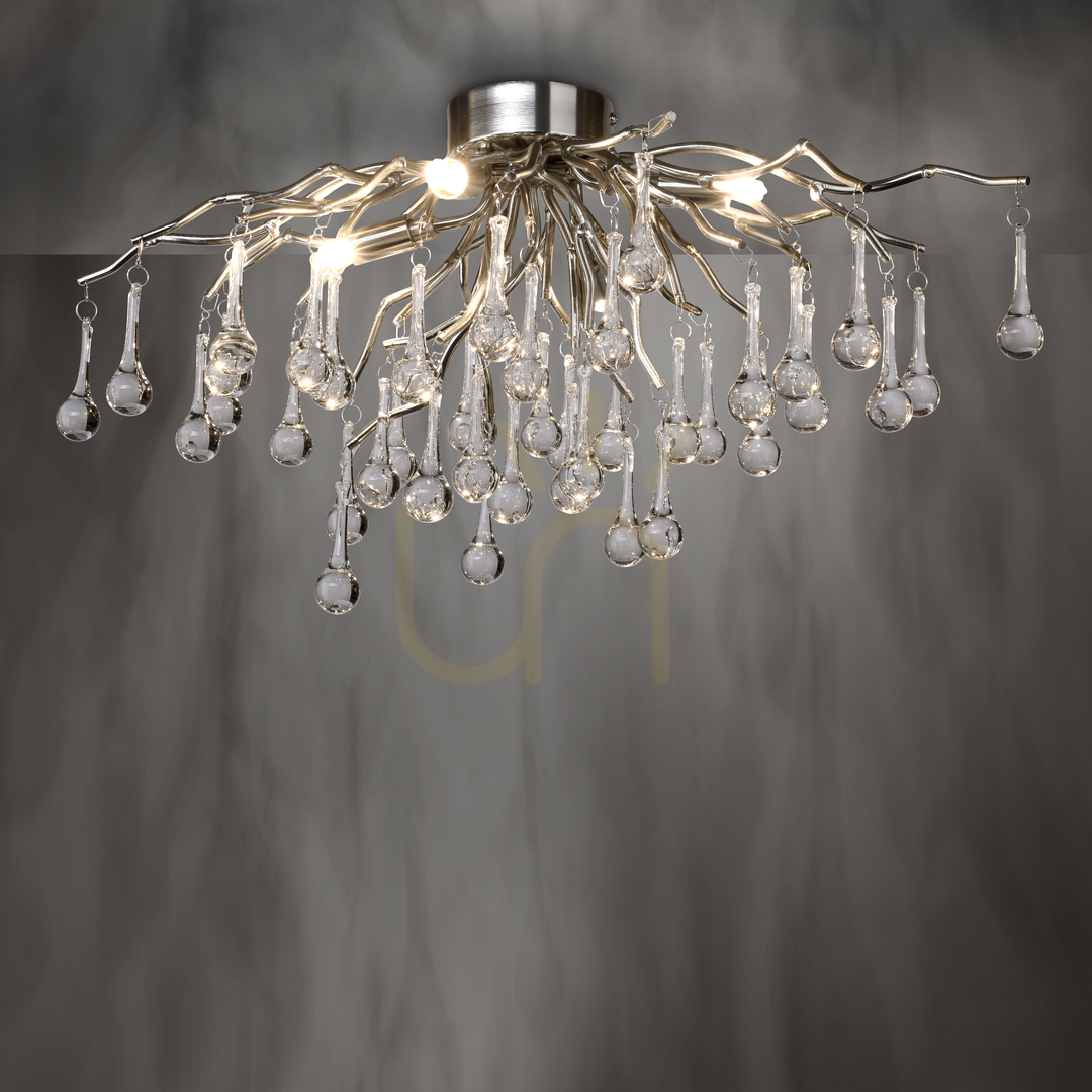 Skontrolujte Stropné svietidlo ICICLE 8090-55 strieborné, 4xG9 Stropné svietidlo ICICLE 8090-55 strieborné, 4xG9