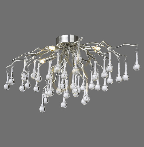 Skontrolujte Stropné svietidlo ICICLE 8090-55 strieborné, 4xG9