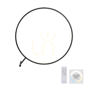 Stojaca lampa HULA 319-18, čierna, 1xLED small 1