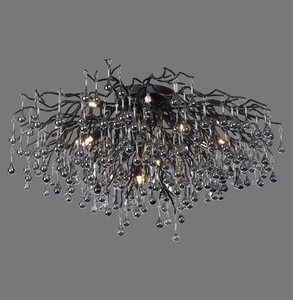 Stropné svietidlo ICICLE 8092-18, čierne, 14xG9 small 1