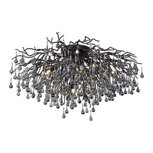 Stropné svietidlo ICICLE 8092-18, čierne, 14xG9 small 0