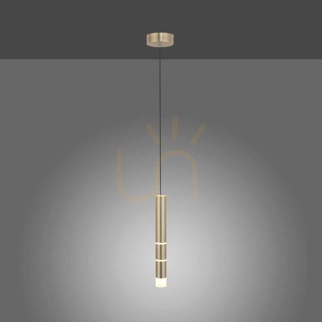 Šou PURE-VEGA 2211-60 Mosadzné závesné svietidlo so 4 LED diódami PURE-VEGA 2211-60 Mosadzné závesné svietidlo so 4 LED diódami