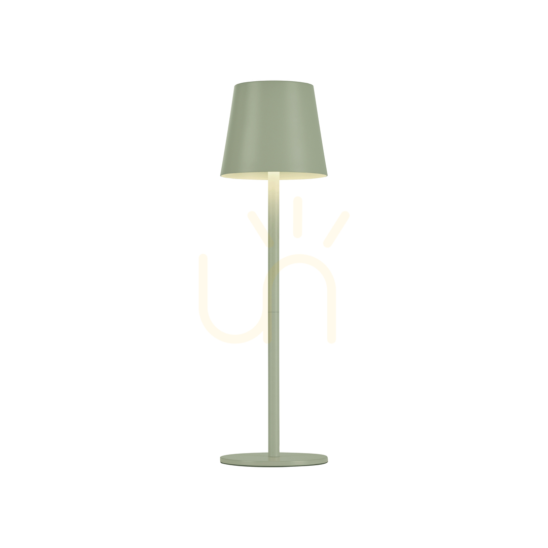 EURIA 19250-43 Zelená stolná lampa s 1 LED žiarovkou