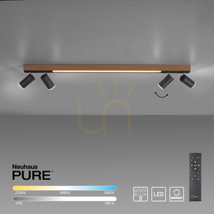PURE-LINES 6121-79 Stropné svietidlo, drevený povrch, 5xLED 13 PURE-LINES 6121-79 Stropné svietidlo, drevený povrch, 5xLED small 13