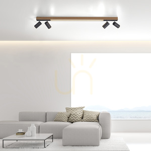 PURE-LINES 6121-79 Stropné svietidlo, drevený povrch, 5xLED 2 PURE-LINES 6121-79 Stropné svietidlo, drevený povrch, 5xLED small 2