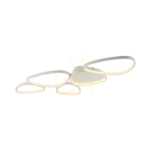 PEBBLES 14045-16 Biele stropné svietidlo, 1xLED small 10