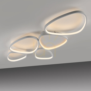 PEBBLES 14045-16 Biele stropné svietidlo, 1xLED small 19
