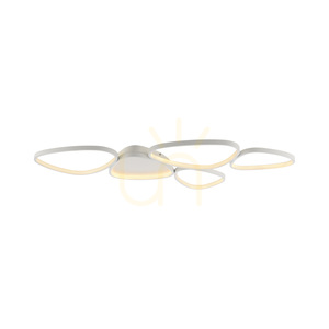 PEBBLES 14045-16 Biele stropné svietidlo, 1xLED small 24