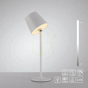 BOTERIA 19251-16 Biela stolná lampa s 1xLED 10 BOTERIA 19251-16 Biela stolná lampa s 1xLED small 10