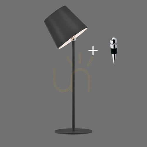 Skontrolujte Stolná lampa BOTERIA 19251-18, čierna, 1xLED