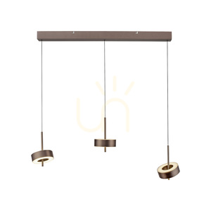 Q-ROTATE 2248-34 Hnedé závesné svietidlo s 3 LED diódami small 12