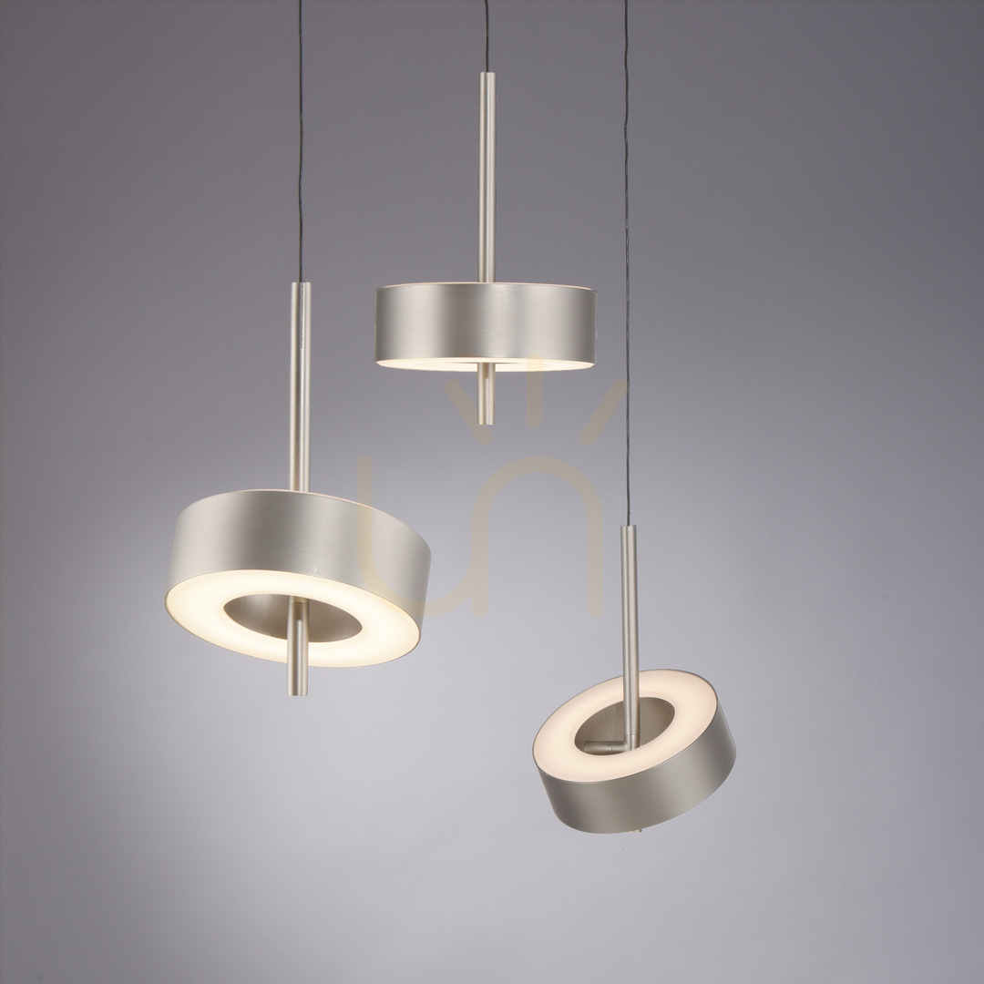 Skontrolujte Q-ROTATE 2248-95 Strieborné závesné svietidlo s 3 LED diódami Q-ROTATE 2248-95 Strieborné závesné svietidlo s 3 LED diódami