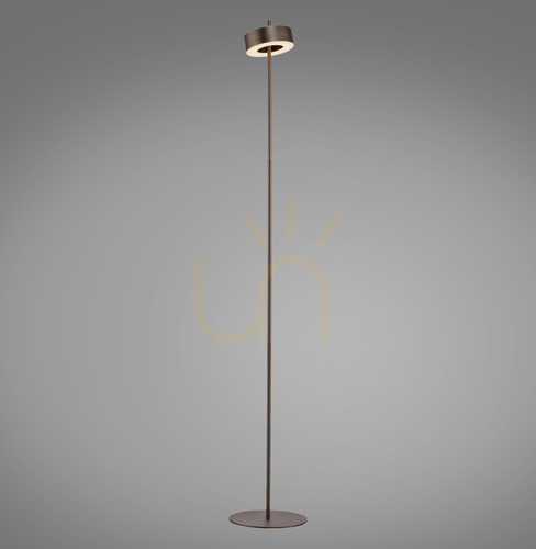 Skontrolujte Stojaca lampa Q-ROTATE 324-34, hnedá, 1xLED