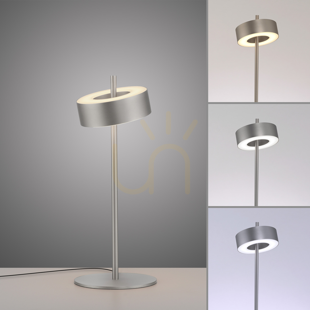 Skontrolujte Stolná lampa Q-ROTATE 4324-95, strieborná, 1xLED Stolná lampa Q-ROTATE 4324-95, strieborná, 1xLED