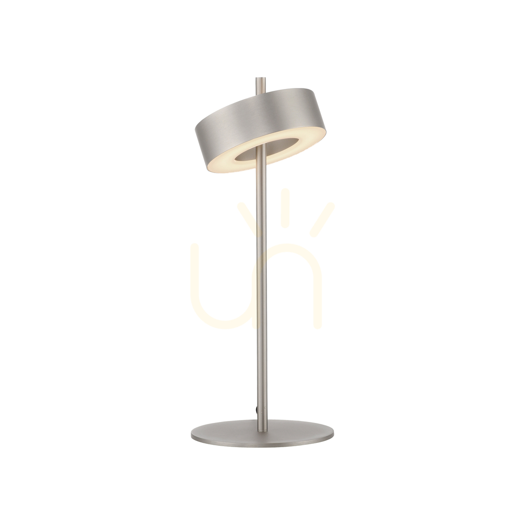 Náhľad Stolná lampa Q-ROTATE 4324-95, strieborná, 1xLED Stolná lampa Q-ROTATE 4324-95, strieborná, 1xLED
