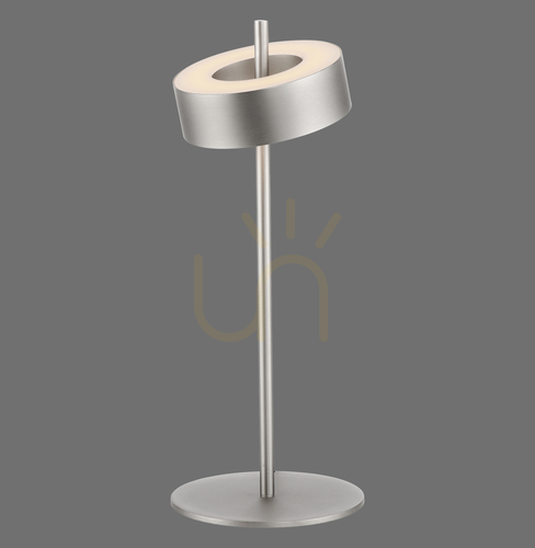 Skontrolujte Stolná lampa Q-ROTATE 4324-95, strieborná, 1xLED