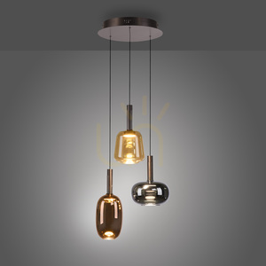 IRIDES 2679-70 Viacfarebné závesné svietidlo s 3 LED diódami small 5