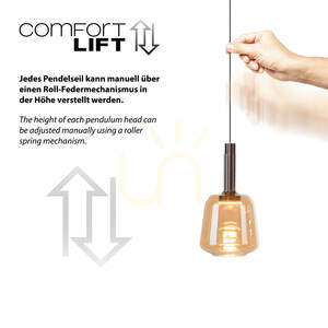 IRIDES 2679-70 Viacfarebné závesné svietidlo s 3 LED diódami small 6