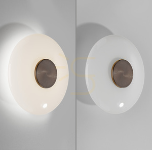 Paul Neuhaus PURE Vitrum 6082-34 hnedá nástenná svietidlo, 1xLED small 18