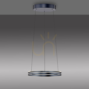 PURE E-LOOP 2550-15 Šedé závesné svietidlo s 2 LED diódami small 12