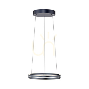 PURE E-LOOP 2550-15 Šedé závesné svietidlo s 2 LED diódami small 9