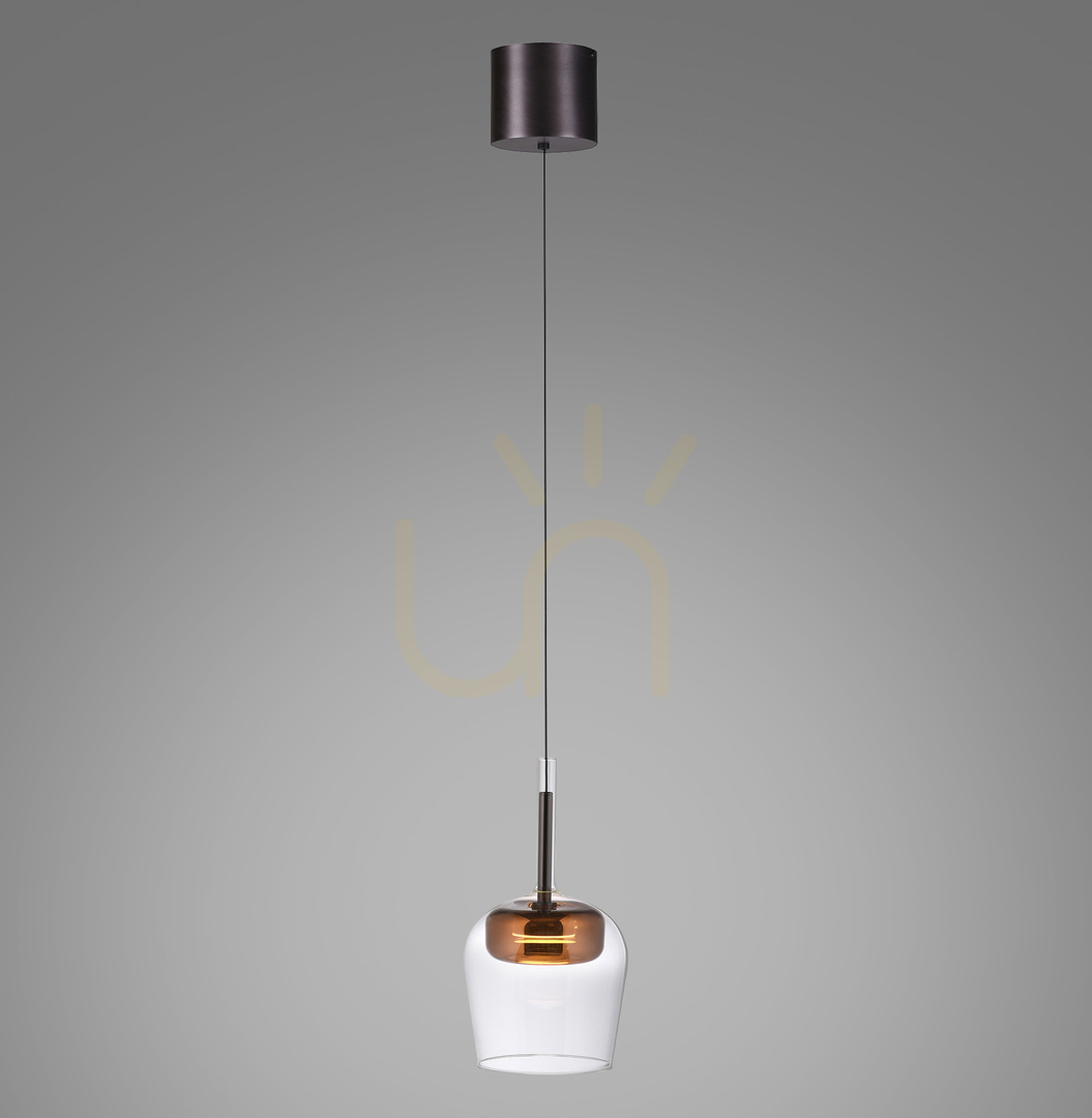 Skontrolujte Q-KON 2741-20 Medené závesné svietidlo, 1xLED Q-KON 2741-20 Medené závesné svietidlo, 1xLED