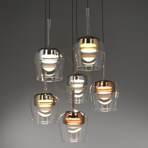 Q-KON 2744-70 Viacfarebné závesné svietidlo s 6 LED diódami small 14