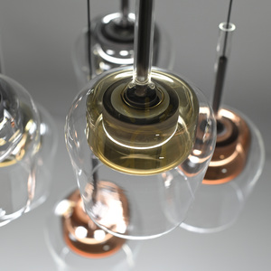 Q-KON 2744-70 Viacfarebné závesné svietidlo s 6 LED diódami small 17