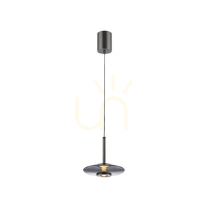 PURE VITRUM 2053-15 Šedé závesné svietidlo s 2 LED žiarovkami small 26