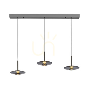 PURE VITRUM 2083-15 Šedé závesné svietidlo s 6 LED diódami small 10