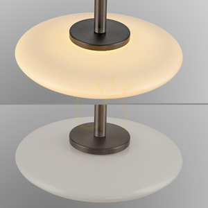 Paul Neuhaus PURE Vitrum 2083-34 hnedé závesné svietidlo s 6 LED diódami, s ručným nastavením výšky Comfort Lift small 14