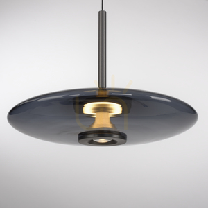 Paul Neuhaus PURE E-Vitrum 2084-15 šedé závesné svietidlo s 2 LED žiarovkami, s elektrickým nastavením výšky small 9