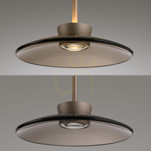 PURE MOON 2193-97 Hnedé závesné svietidlo s 6 LED diódami small 20