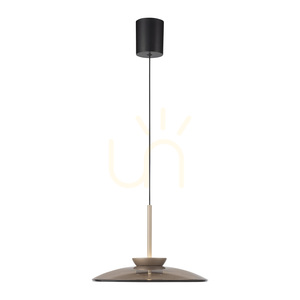 PURE E-MOON 2195-97 Hnedé závesné svietidlo s 2 LED žiarovkami small 13