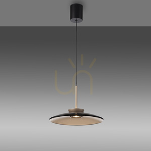 PURE E-MOON 2195-97 Hnedé závesné svietidlo s 2 LED žiarovkami small 5