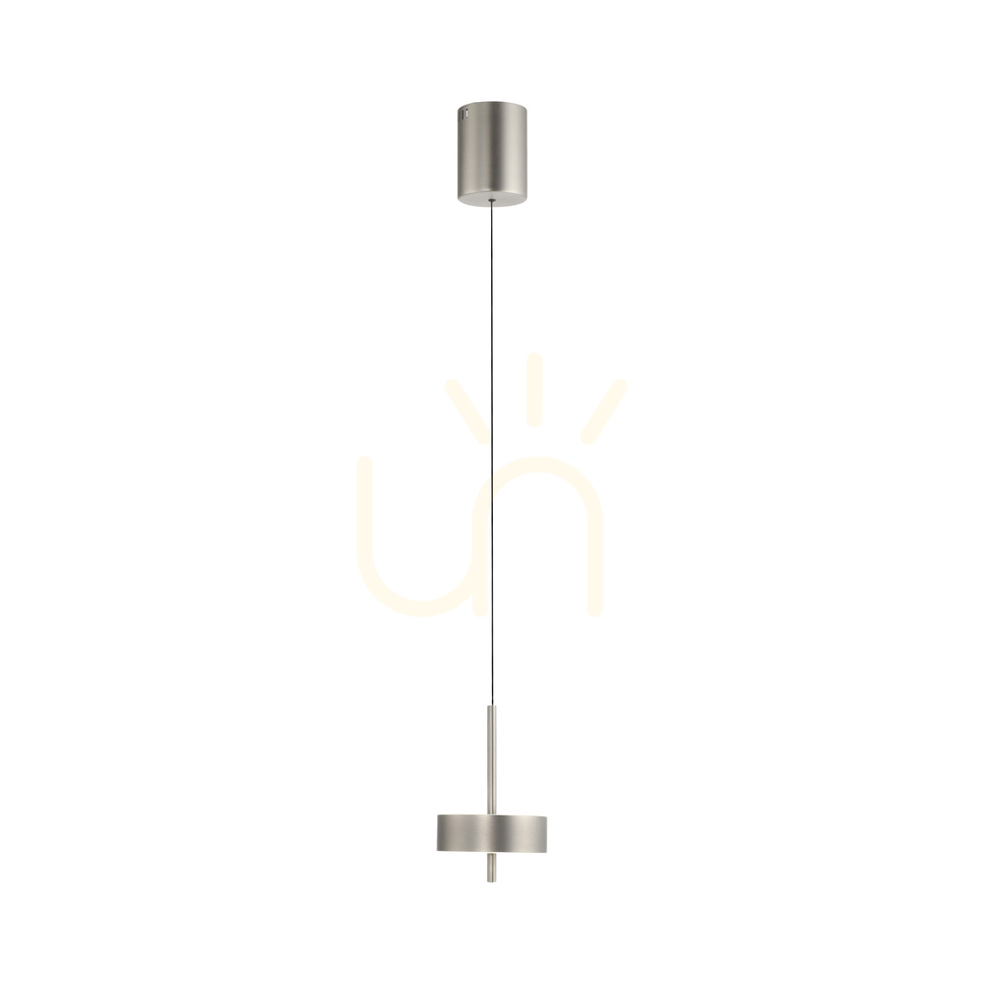 Displej Q-ROTATE 2247-95 Strieborné závesné svietidlo s 1 LED Q-ROTATE 2247-95 Strieborné závesné svietidlo s 1 LED