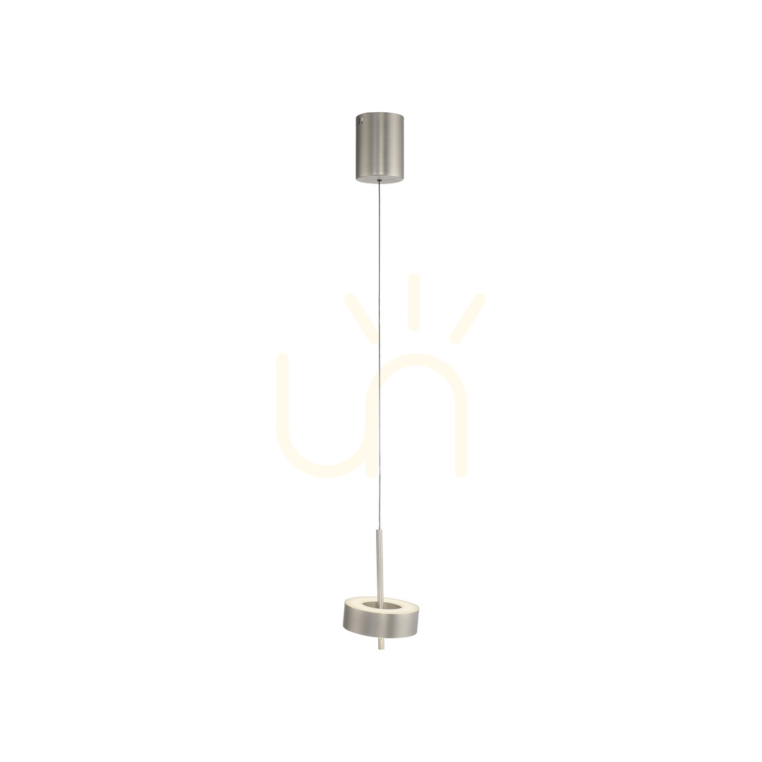 vyhliadka Q-ROTATE 2247-95 Strieborné závesné svietidlo s 1 LED Q-ROTATE 2247-95 Strieborné závesné svietidlo s 1 LED