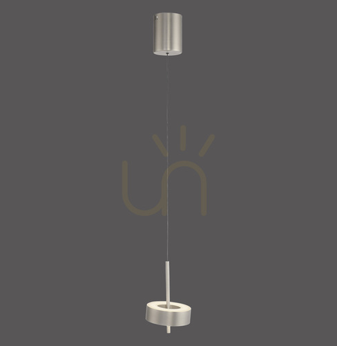 Skontrolujte Q-ROTATE 2247-95 Strieborné závesné svietidlo s 1 LED