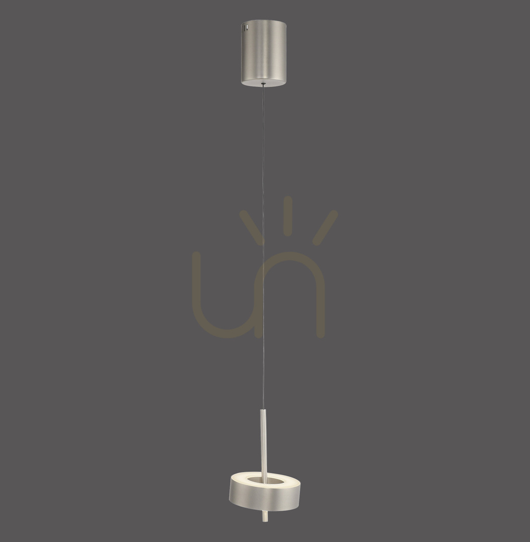 Skontrolujte Q-ROTATE 2247-95 Strieborné závesné svietidlo s 1 LED Q-ROTATE 2247-95 Strieborné závesné svietidlo s 1 LED