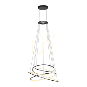 PURE E-FLYING RINGS 2566-15 Šedé závesné svietidlo s 1xLED 10 PURE E-FLYING RINGS 2566-15 Šedé závesné svietidlo s 1xLED small 10