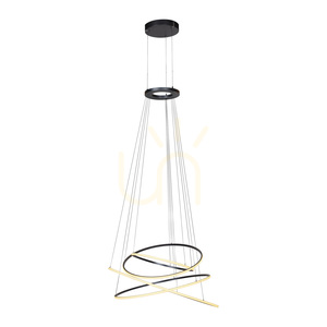 PURE E-FLYING RINGS 2566-15 Šedé závesné svietidlo s 1xLED 17 PURE E-FLYING RINGS 2566-15 Šedé závesné svietidlo s 1xLED small 17