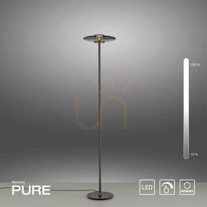 Stojaca lampa PURE VITRUM 481-15, sivá, 2xLED 13 Stojaca lampa PURE VITRUM 481-15, sivá, 2xLED small 13