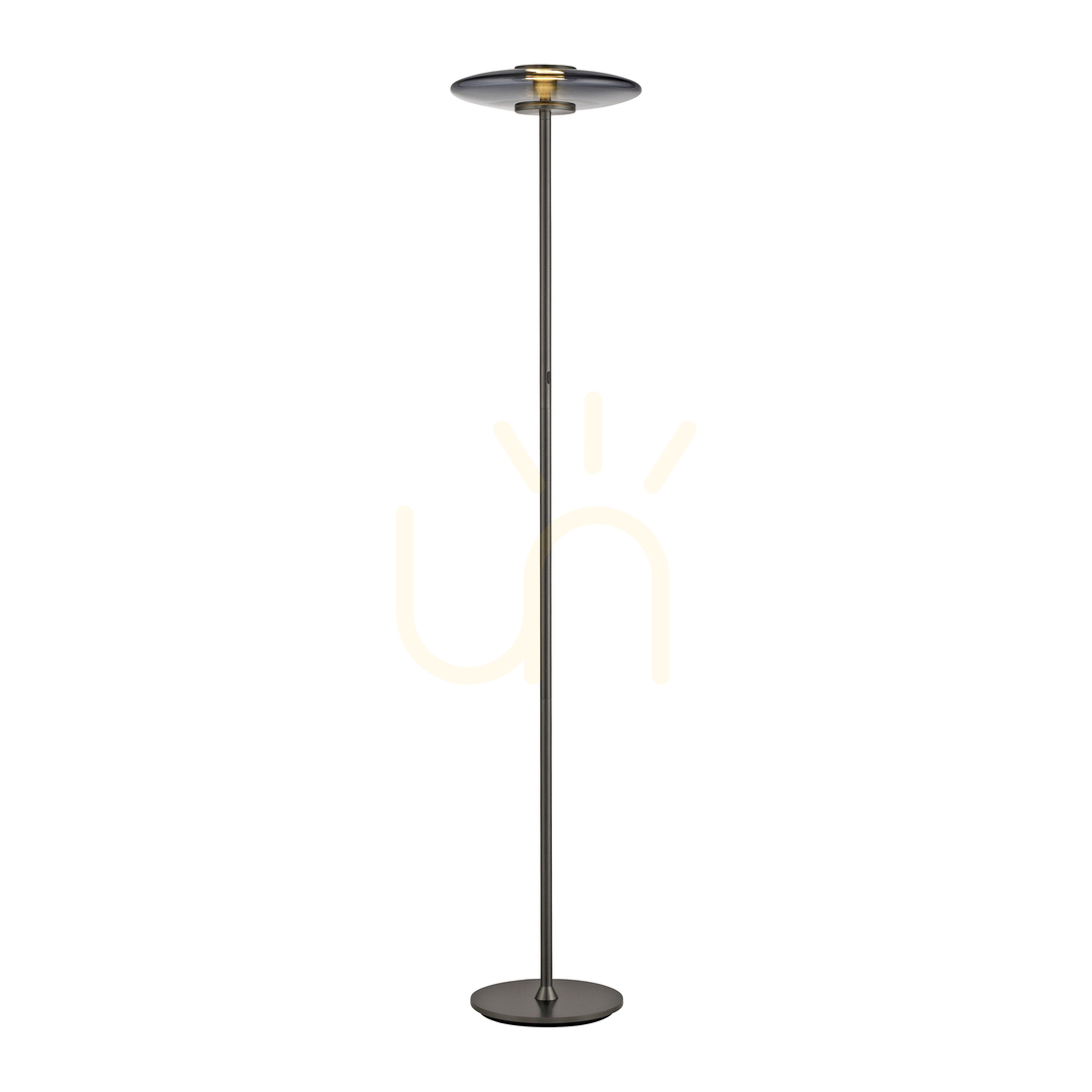 vyhliadka Stojaca lampa PURE VITRUM 481-15, sivá, 2xLED Stojaca lampa PURE VITRUM 481-15, sivá, 2xLED